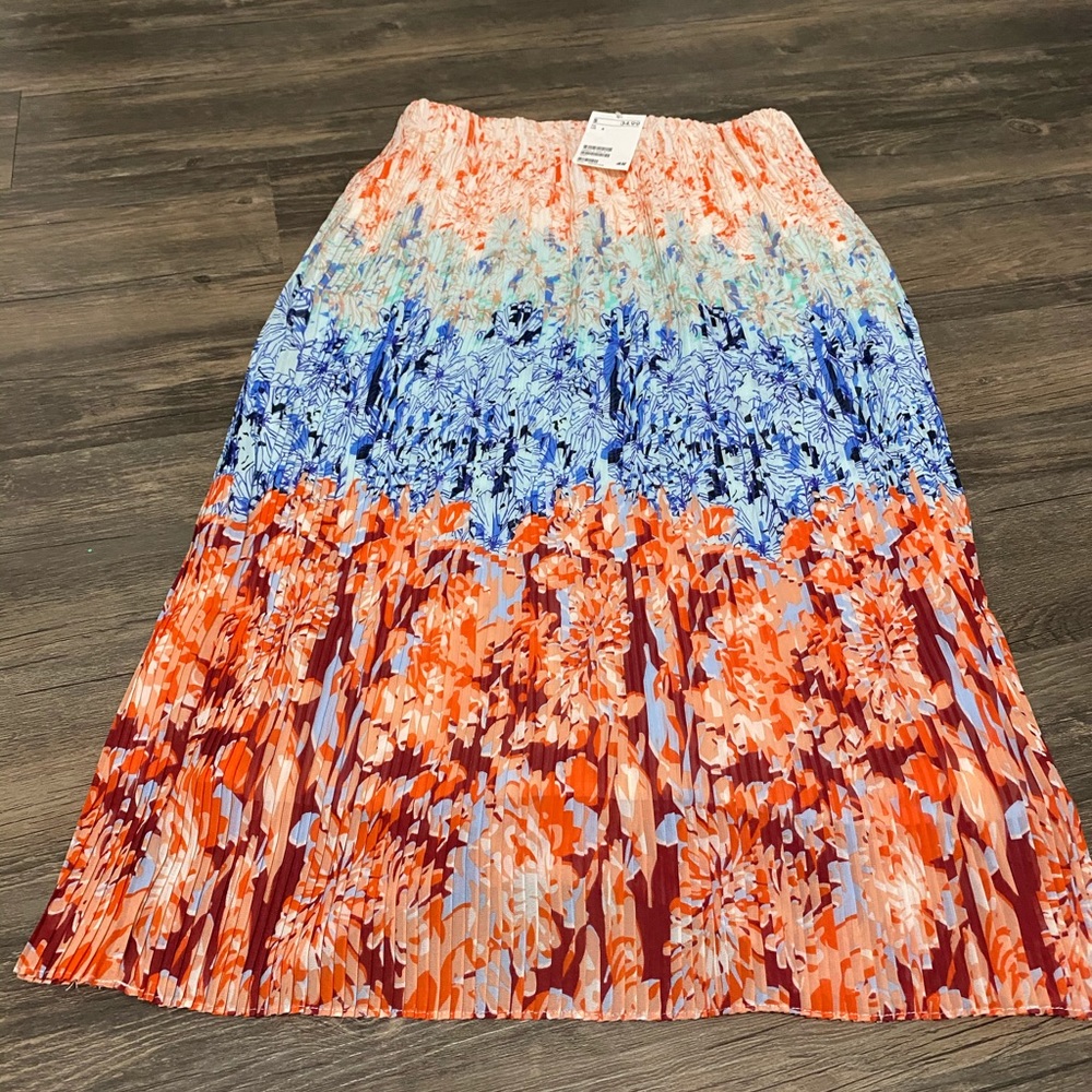 NWT H&M | Colorful midi skirt | 6